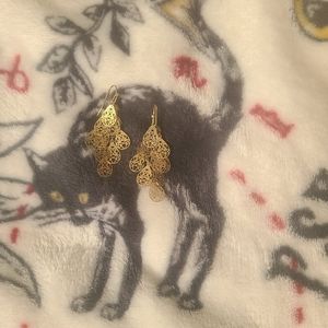 Gold Dangle Earrings